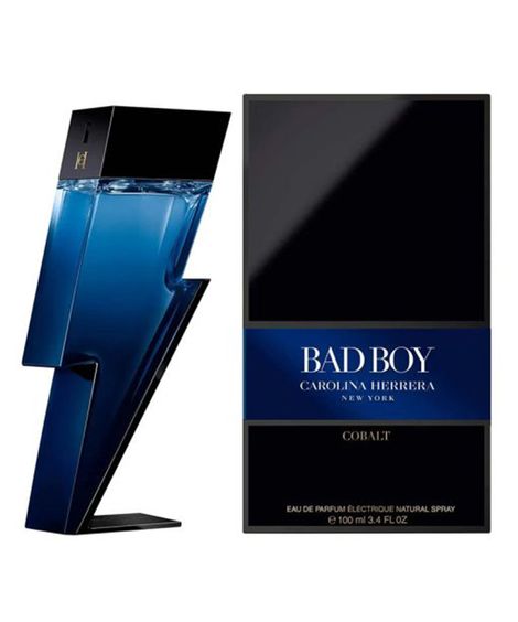 Perfume Carolina Herrera Bad Boy Cobalt Eau De Parfum Masculino 50ml Único