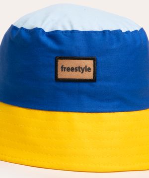 chapéu juvenil bucket freestyle multicor