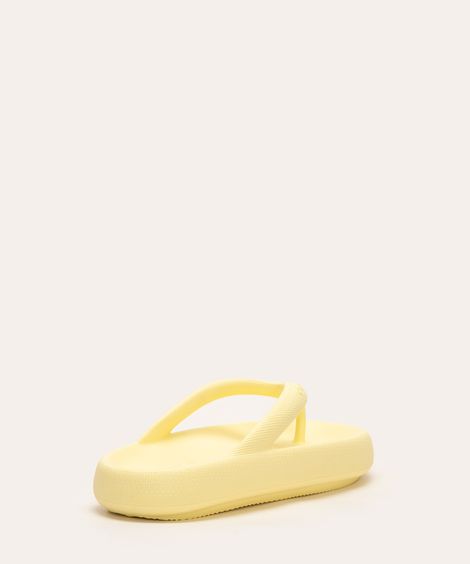 chinelo slide zen dijean amarelo