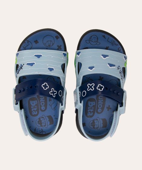 papete infantil mundo bita azul