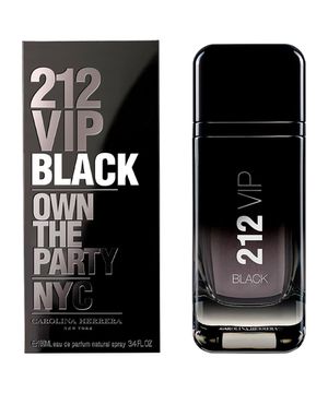 212 Vip Black Carolina Herrera Perfume Masculino Eau de Parfum 100ml