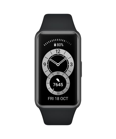 Smartwatch Huawei Feminino Digital Preta