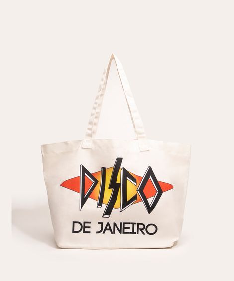 bolsa shopper cosmo off white