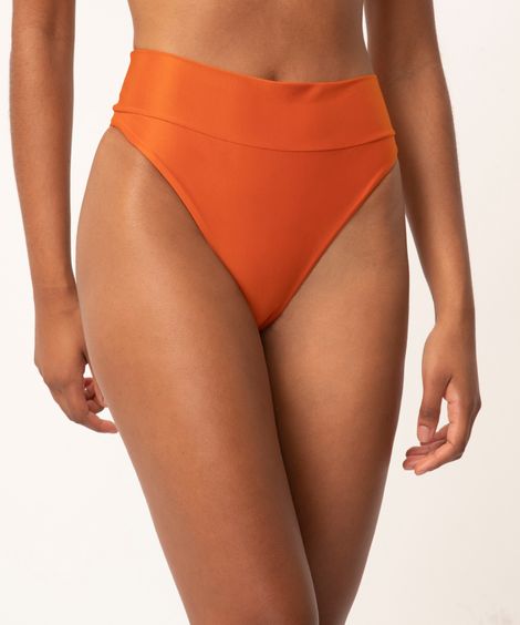 biquíni calcinha hot pants cosmo com proteção uv50 terracota