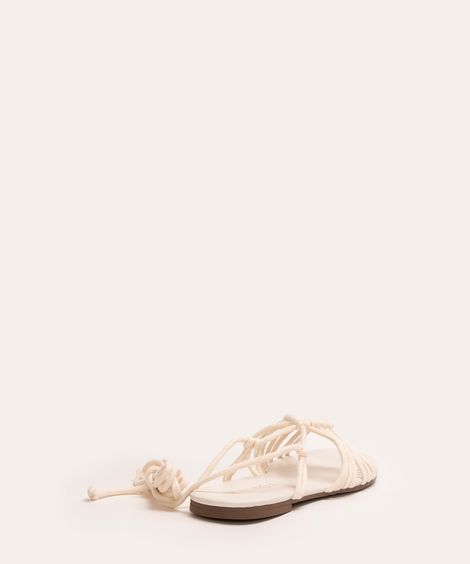 rasteirinha macramê via uno off white