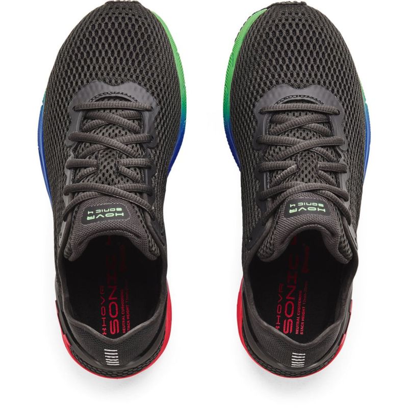 tênis de corrida feminino under armour hovr sonic 4 preto - C&A