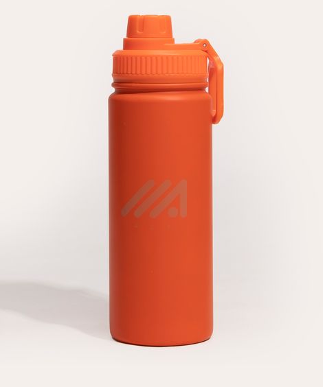 garrafa esportiva de inox 750ml laranja