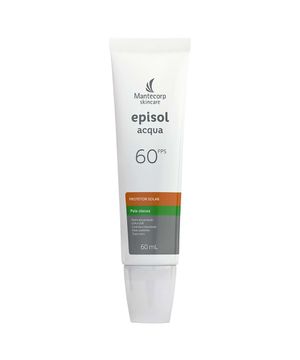 Protetor Solar Facial pele Oleosa Episol Acqua FPS60 60ml