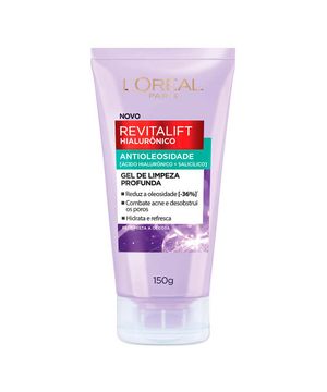 Gel de Limpeza Profunda Antioleosidade L’Oréal Paris Revitalift Hialurônico 150g