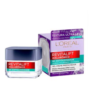 Gel Creme Antioleosidade L’Oréal Paris Revitalift Hialurônico 50ml