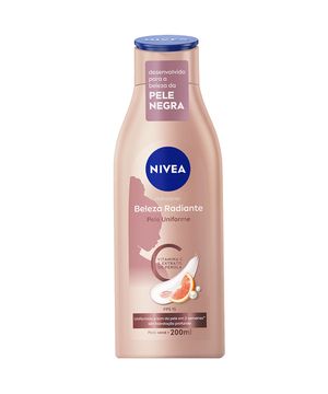 Hidratante Corporal Nivea Beleza Radiante Pele Uniforme 200ml