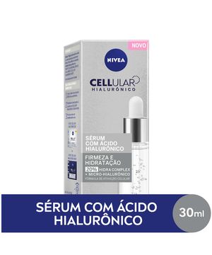 Sérum Facial Nívea Cellular com Ácido Hialurônico 30ml