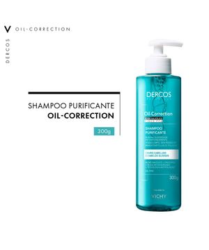 Vichy Dercos Oil-Correction Shampoo Purificante 300g