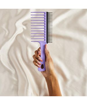 Tangle Teezer Combs Wide Tooth  Pente para Desembaraçar Lilas e Preto