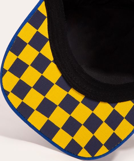 boné infantil sonic aba curva azul