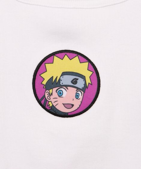 regata juvenil cropped naruto off white