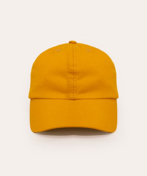 boné aba curva mostarda