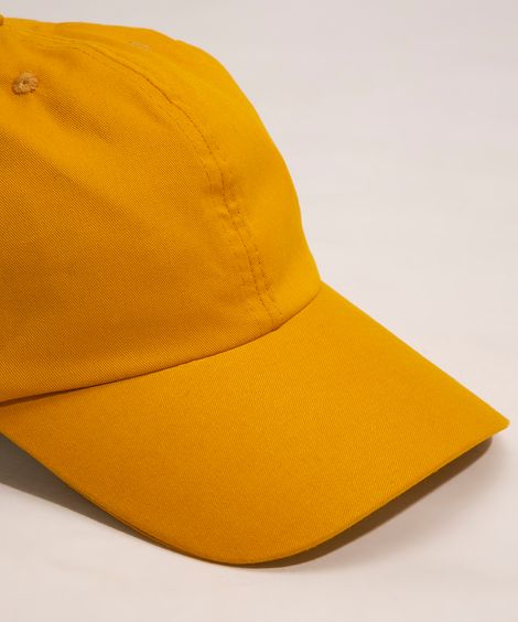boné aba curva mostarda