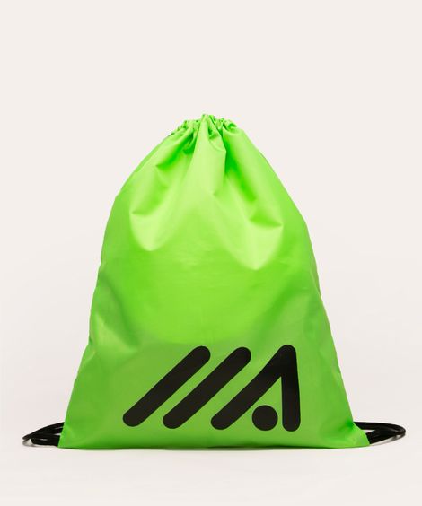 Mochila Saco Esportiva com Cordão Verde
