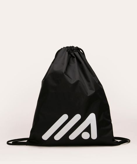 Mochila Saco Esportiva com Cordão Preta