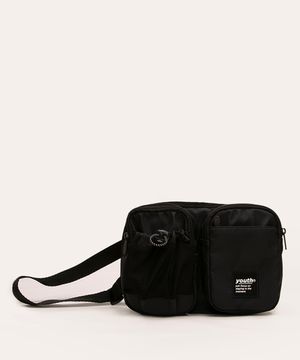 pochete com dois bolsos youth preto