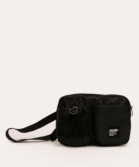 pochete com dois bolsos youth preto