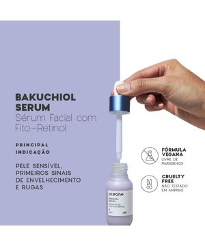 Sérum Facial com Fito-Retinol - Bakuchiol Serum 30ml Océane