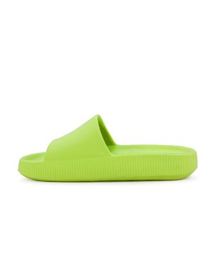 Chinelo Slide Usaflex Poofy Verde