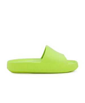 Chinelo Slide Usaflex Poofy Verde