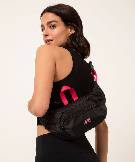 pochete esportiva preta