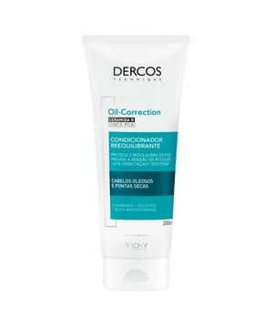 Vichy Dercos Oil-Correction Condicionador Reequilibrante 200ml