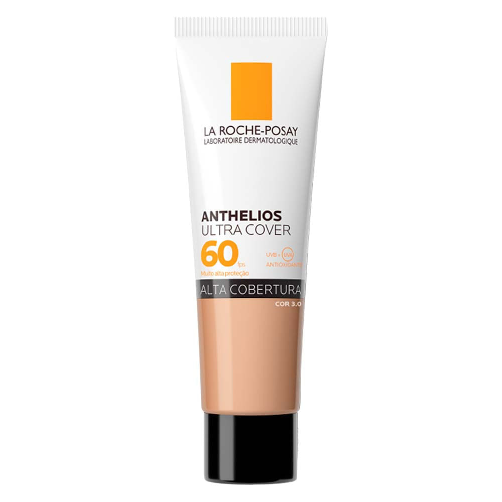 Protetor Solar Facial com Cor La Roche-Posay Anthelios Ultra Cover FPS60 Menor preço em Protetor Solar Facial com Cor La Roche-Posay Anthelios Ultra Cover FPS60