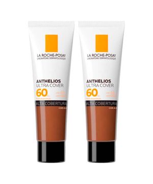 La Roche-Posay Anthelios Ultra Cover Kit com 2 Unidades – Protetor Solar Facial Com Cor FPS60 6.0 – 30g