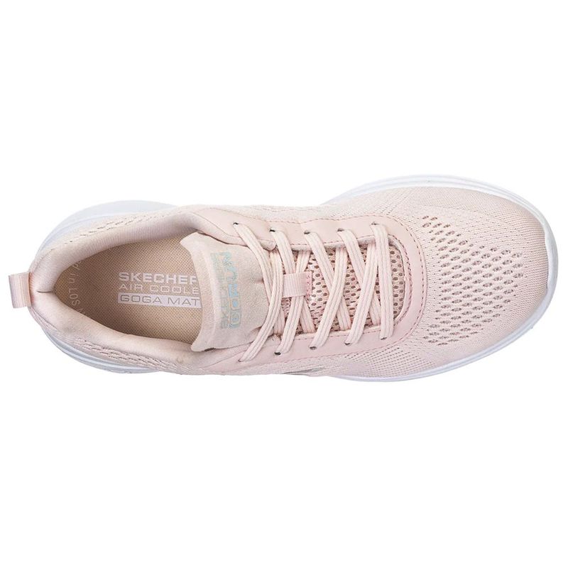 tênis skechers go run fast glide feminino rosa - C&A