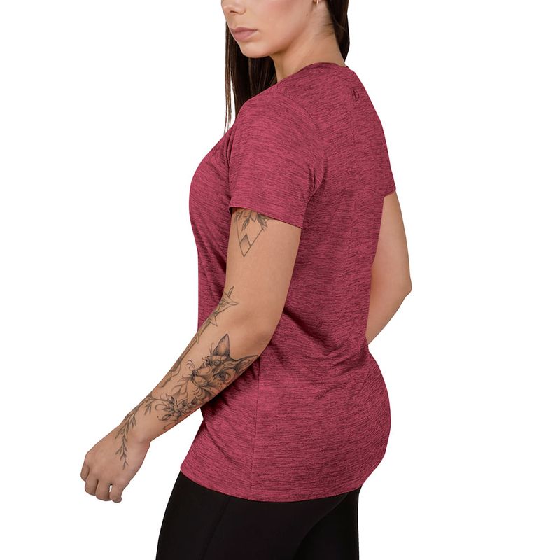 camiseta de treino feminina under armour tech ssv-twist vermelho - C&A