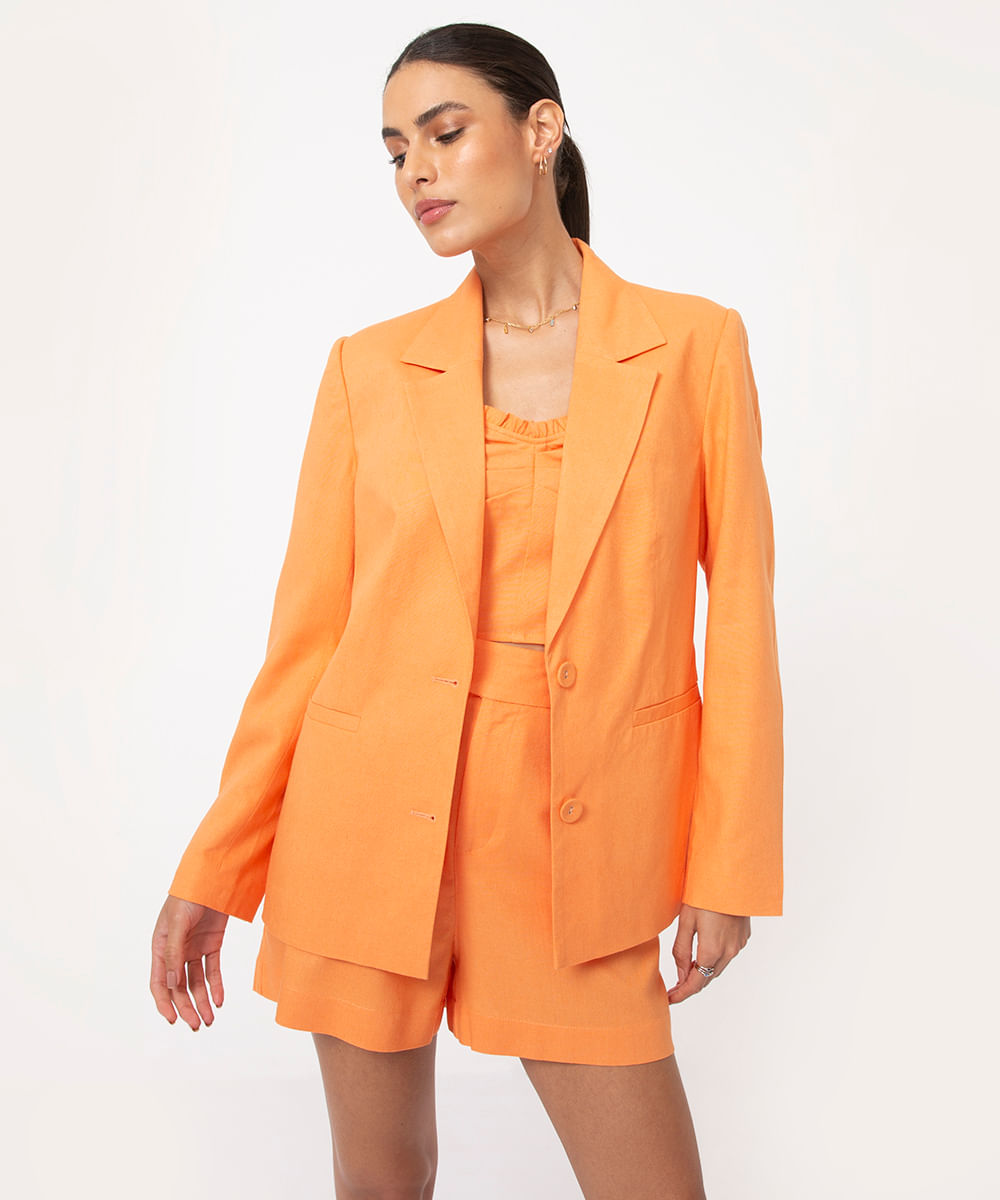 Blazer laranja, da C&A