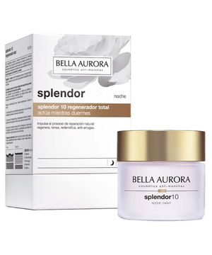 Tratamento Anti Idade Noturno Bella Aurora Splendor 10 Regeneração Total 50ml