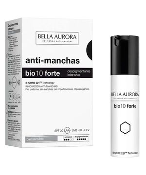 Tratamento Anti Marcas  Bella Aurora Bio 10 Forte Pele Sensível FPS20 30ml