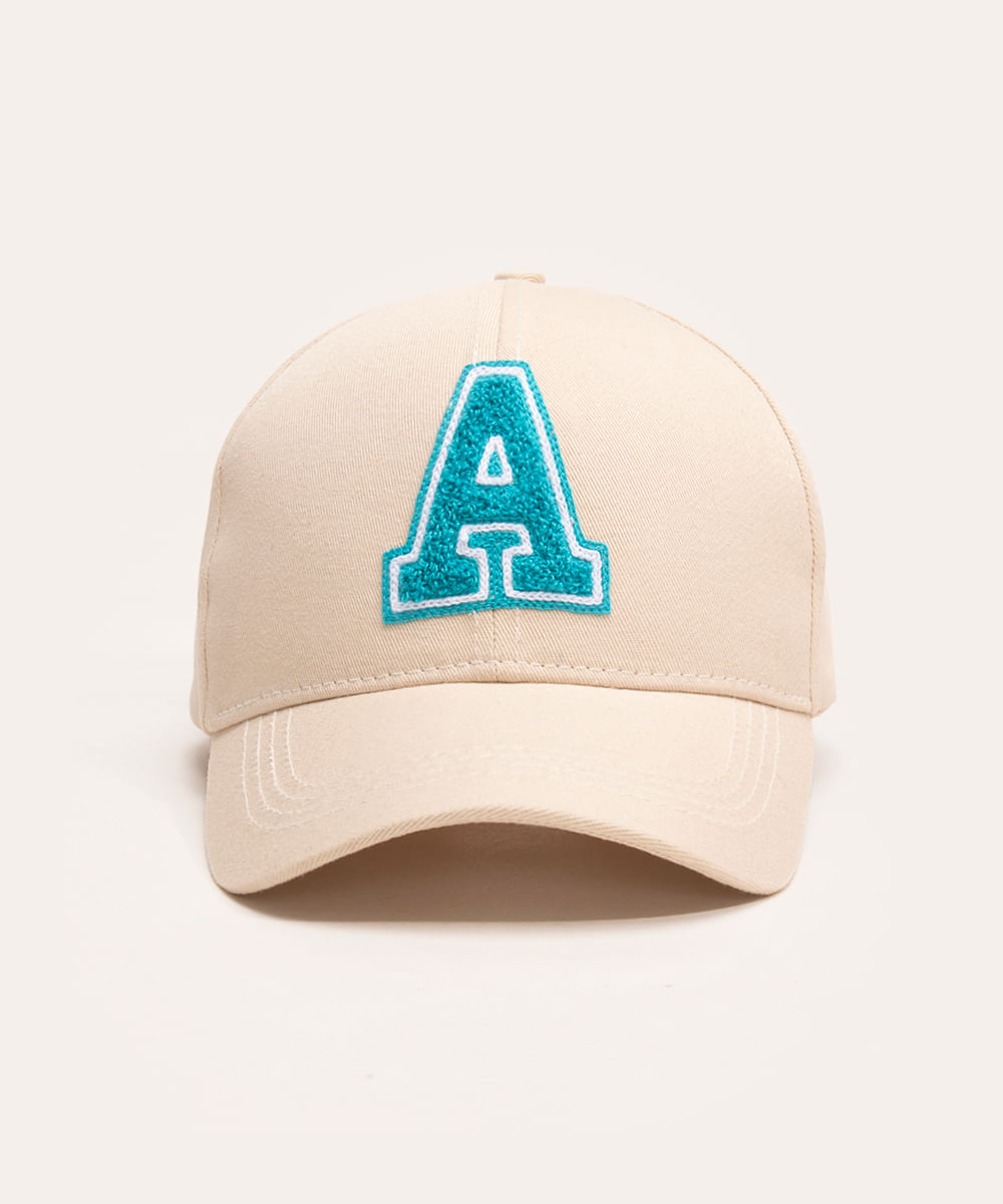 boné aba curva bordado bege Menor preço em boné aba curva bordado bege