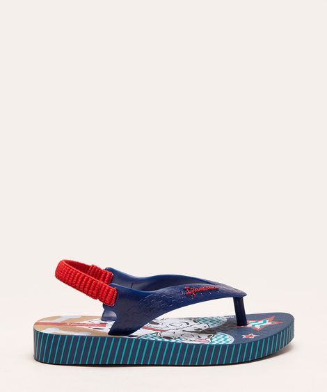 chinelo infantil 101 dálmatas ipanema azul