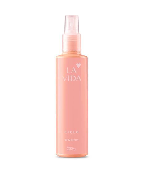 body splash la vida ciclo cosméticos 200ml