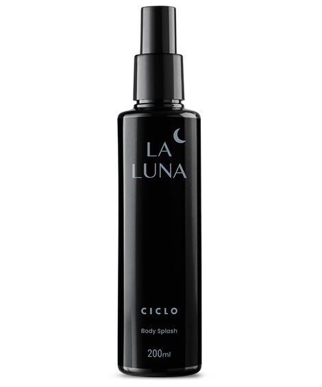 body splash la luna ciclo cosméticos 200ml