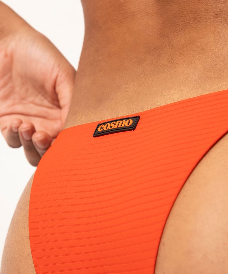 biquíni calcinha tanga string cosmo com proteção uv50 vermelho