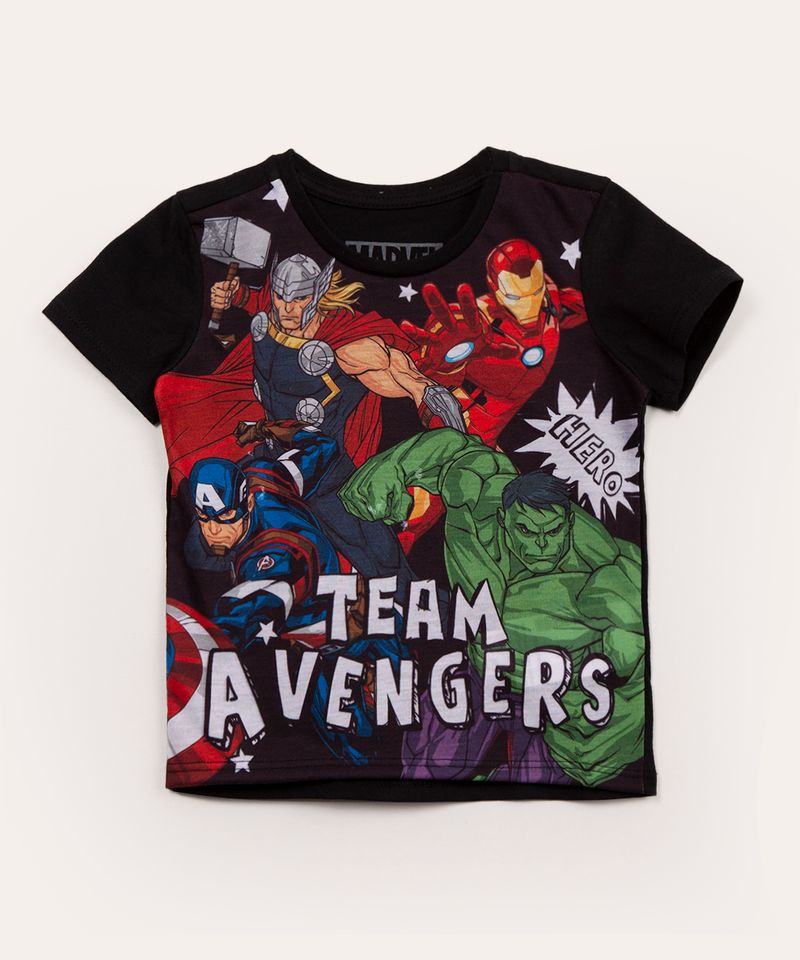 Camisa dos hot sale vingadores feminina