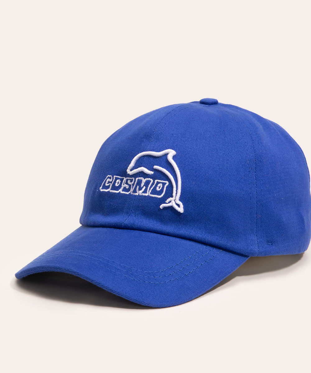 boné aba curva mar cosmo azul