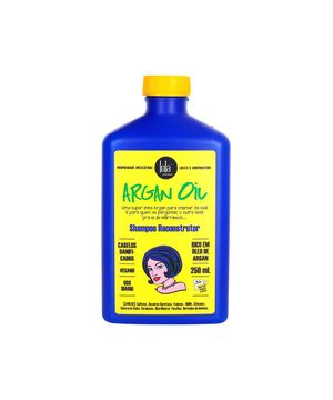 Kit Lola Cosmétics Reconstrução Argan Oil - Shampoo e Máscara de Reconstrução