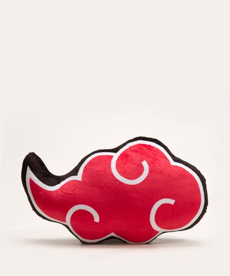 almofada akatsuki naruto vermelho