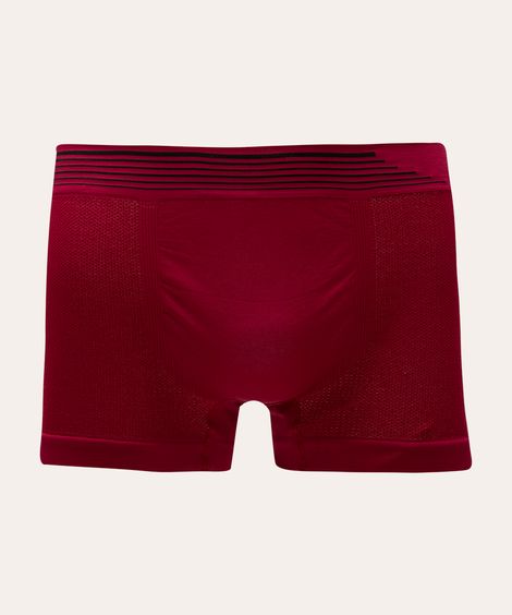 cueca boxer sem costura vinho