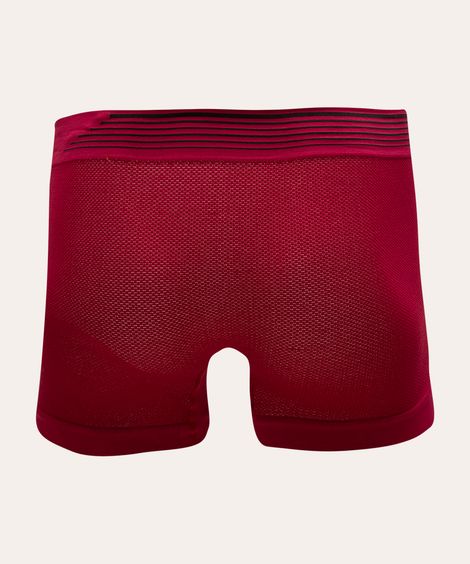 cueca boxer sem costura vinho