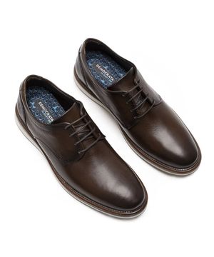 Sapato Democrata Metropolitan James Hi Soft 32 Masculino Marrom